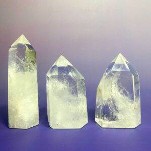 Clear Quartz Point Towers (Madagascar)