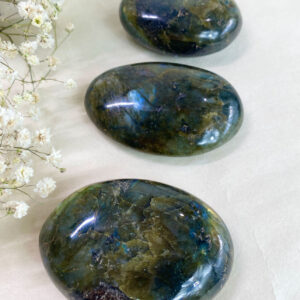 Labradorite Palm Stones (Madagascar)